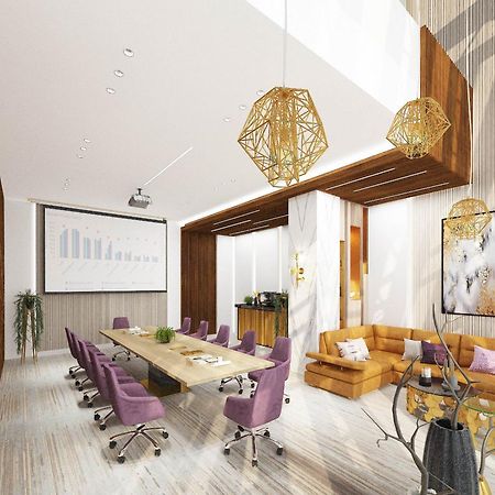 Velero Hotel Doha Lusail Luaran gambar 3D rendering of a meeting room