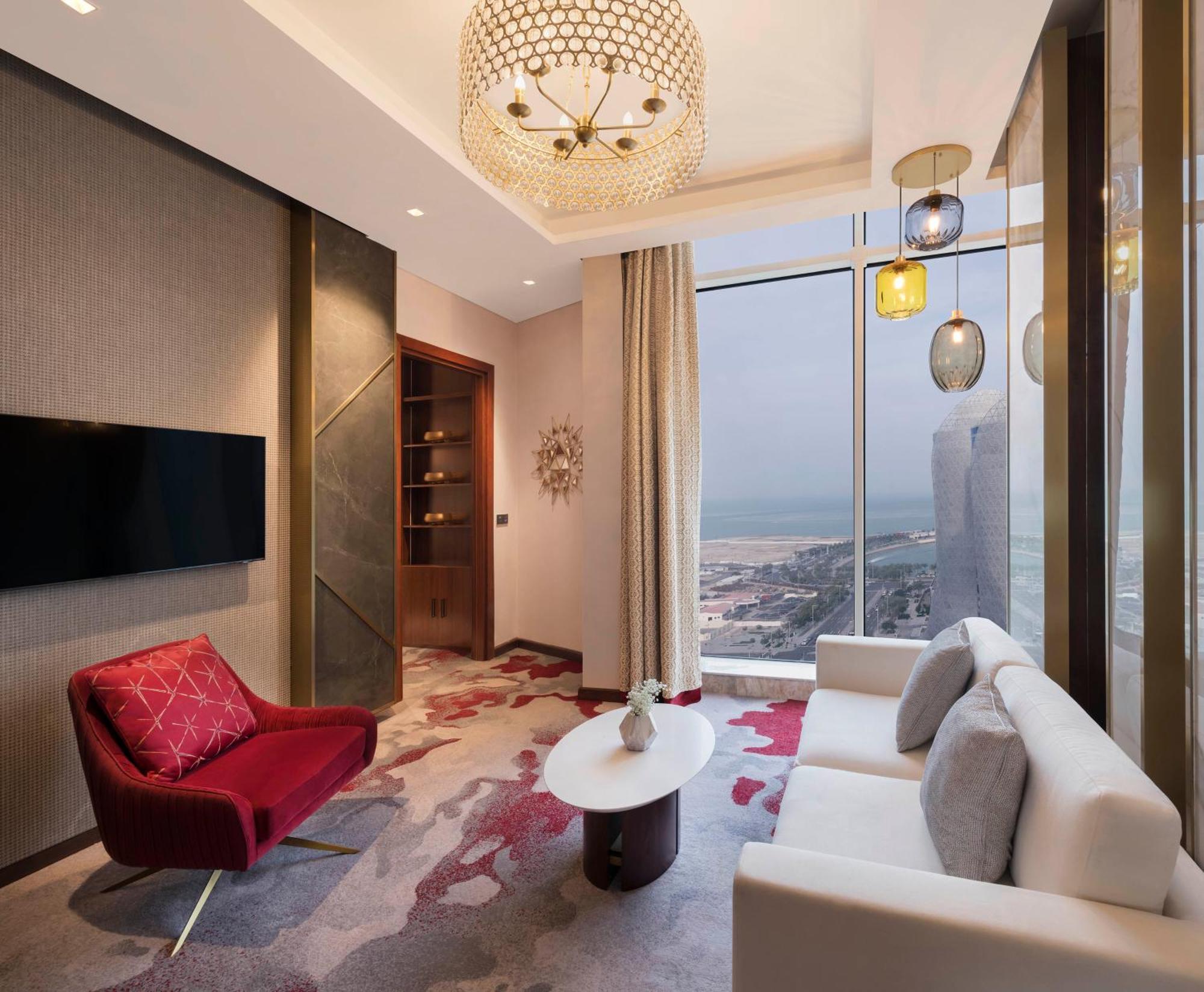Velero Hotel Doha Lusail Luaran gambar A suite at the hotel