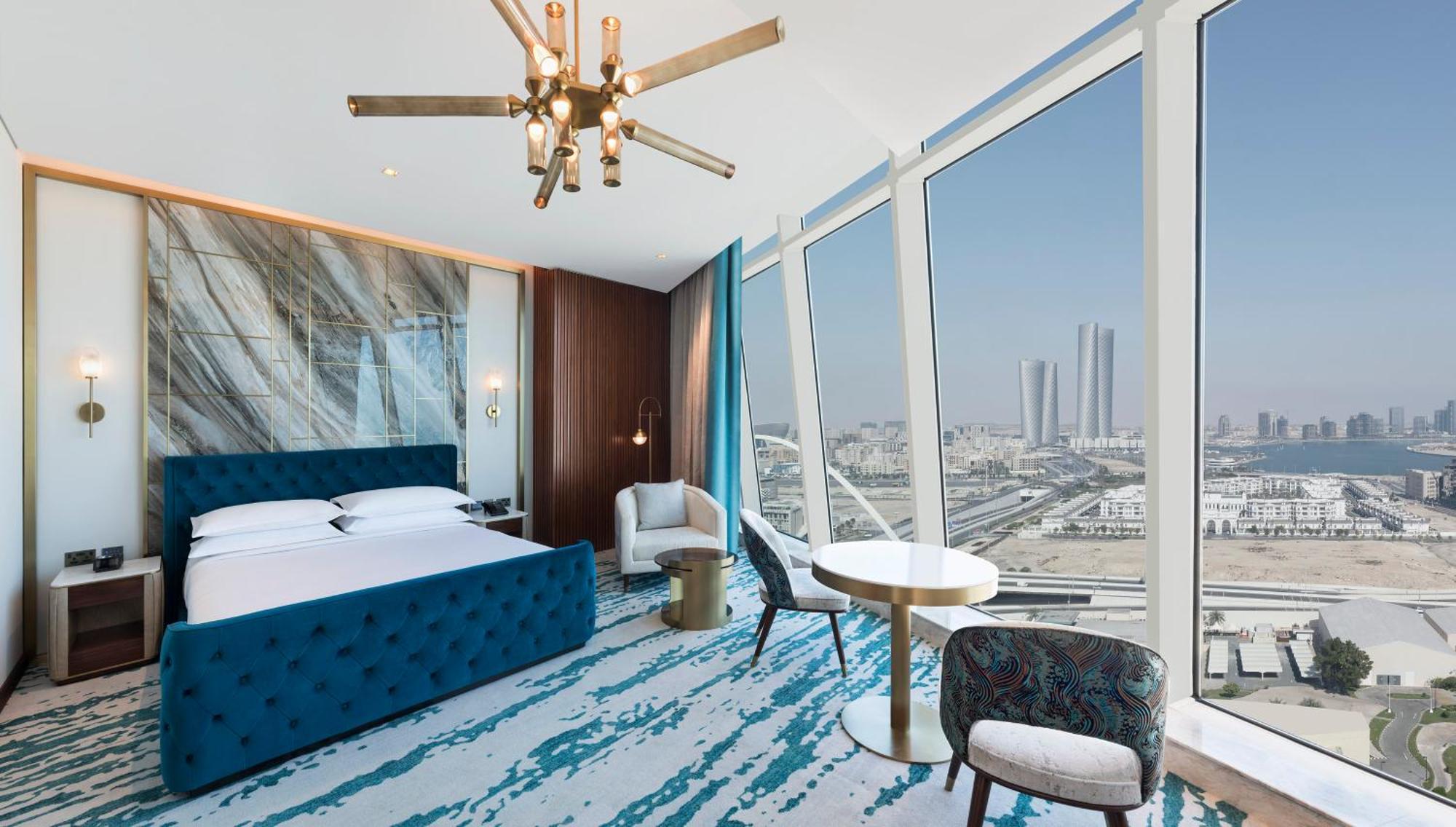 Velero Hotel Doha Lusail Luaran gambar A bedroom at the hotel