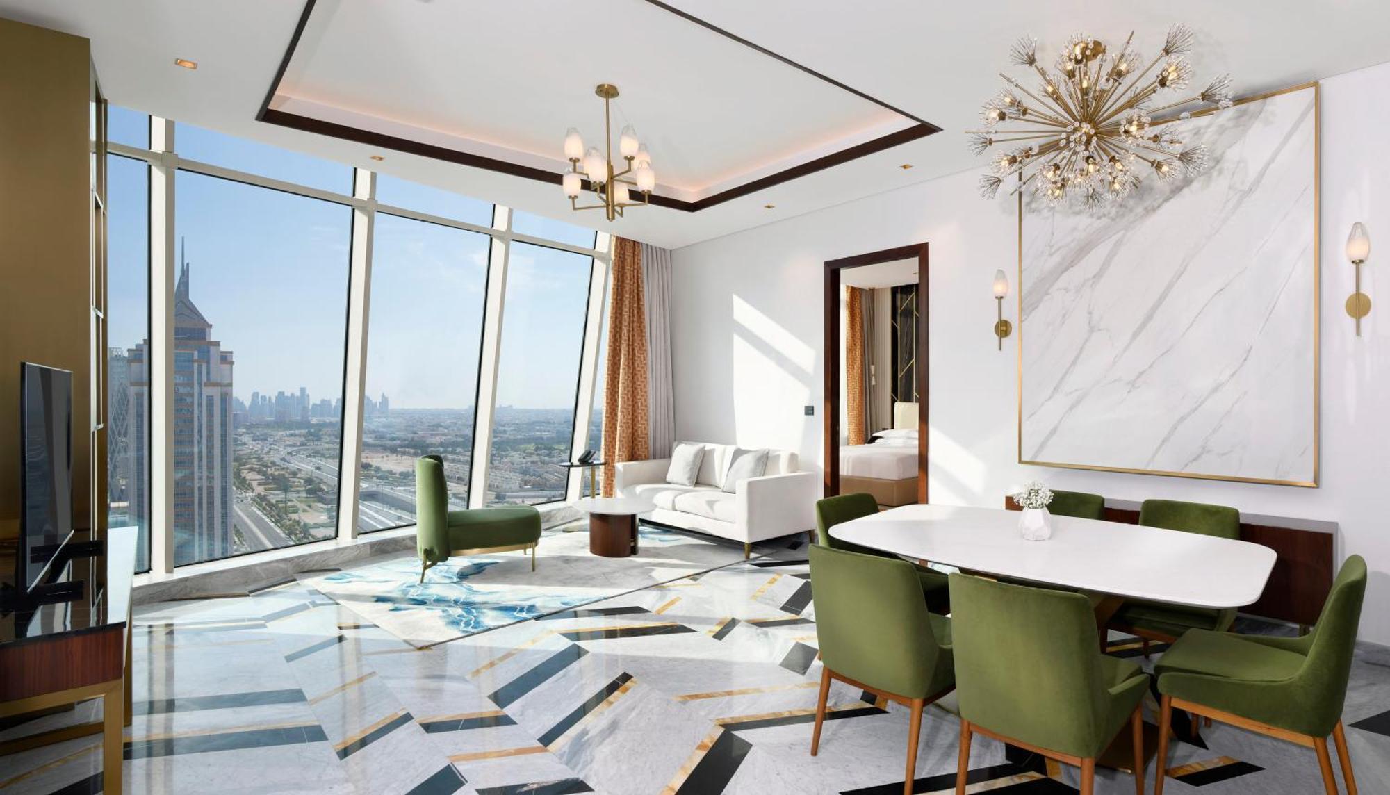 Velero Hotel Doha Lusail Luaran gambar A suite at the hotel