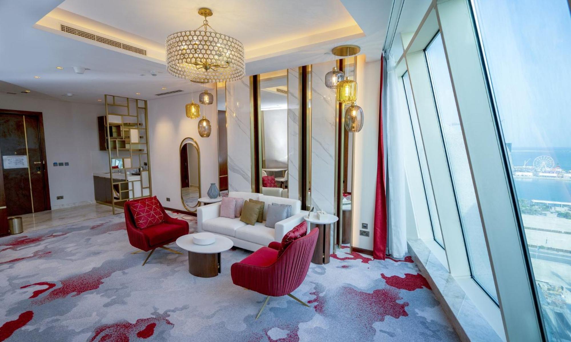 Velero Hotel Doha Lusail Luaran gambar A suite at the hotel